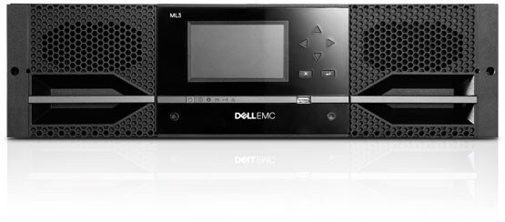 Dell EMC ML3/ML3E磁带库和扩展 - 容量大，空间小